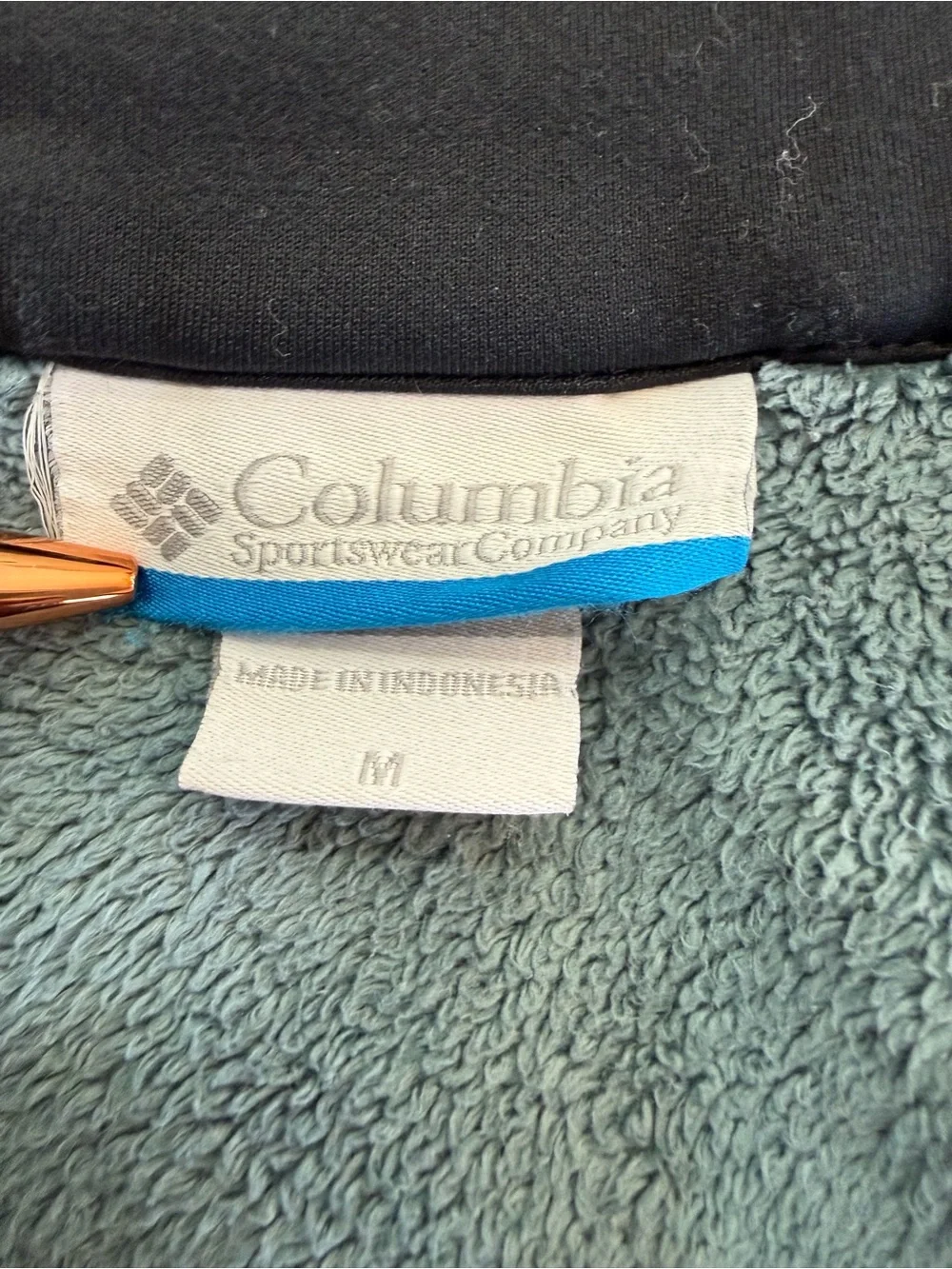 Columbia Fleece Full Zip Jacket Size M